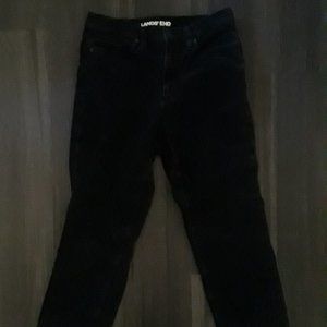 Petite Black Corduroy Pants (size 8)